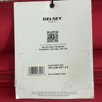 Delsey Paris Helium Sky 2.0 Red Garment Bag NWT Travel Suit Carrier