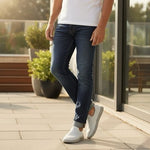 LUSSO CLOUD Jet Matte White Men’s Slip-On Waffle Canvas Shoes Size 13