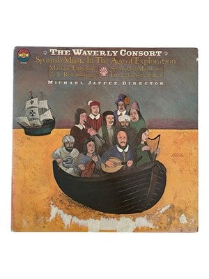Waverly Consort Spanish Music Age of Exploration Renaissance LP CBS VG+