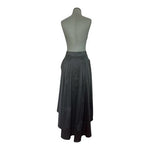 Joseph Ribkoff Black Taffeta Asymmetrical High Low Skirt Women’s Size 10 NWOT