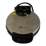 Elite Cuisine Classic Belgian Waffle Maker EWM-8200 Stainless Steel NIB