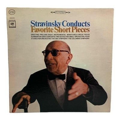 LP Igor Stravinsky - Stravinsky Conducts Favorite Short Pieces Vinyl Record