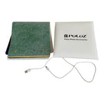 PULUZ Mini LED Portable Photo Studio Light Box Tent with 6 Color Backdrops EXC