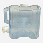 2 Gallon Clear Beverage Dispenser Fridge Water Jug BPA Free Spigot Handle VG