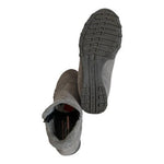 Skechers Womens Relaxed Fit Easy Going Cool Zip Ankle Boots 8.5 Gray Suede Fur