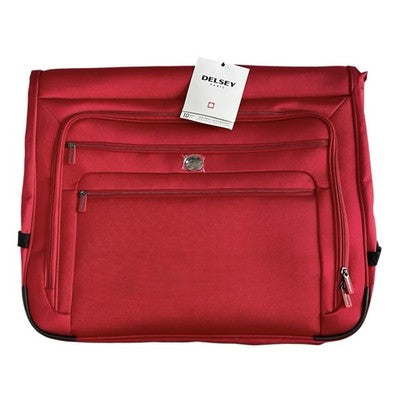 Delsey Paris Helium Sky 2.0 Red Garment Bag NWT Travel Suit Carrier
