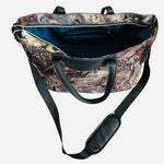 Adrienne Vittadini Large Travel Tote Bag Mystic Fantasy Print Shoulder Strap Bag