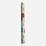 Holiday Wrappings Foiled Gift Wrap Ornaments Design 40 Sq Ft Roll NIP