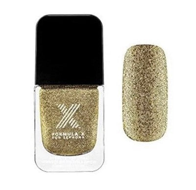 Sephora Formula X Nail Polish Boiling Point Gold Nail Color New