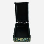 Handcrafted PRC Green Gold Witness Buddha Keepsake Box 2.5"x3.5"x1.5"