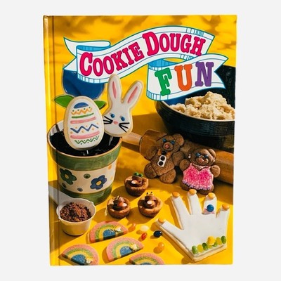 Cookie Dough Fun Cookbook Kids Cookie Recipes Hardcover 92 Pages Excellent