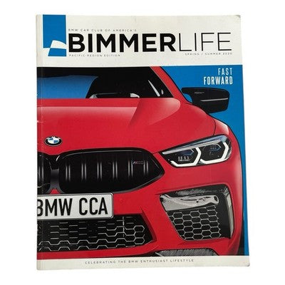 BimmerLife Magazine Spring Summer 2020 Pacific Region Edition BMW M8 Cover Car