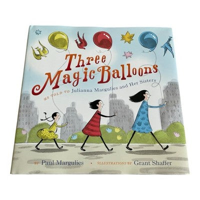 Three Magic Balloons Julianna Margulies SIGNED Hardcover Children's Book New