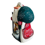 2000 G. DeBrekht Handpainted Santa Caring Gifts Collector Statue Limited Edition