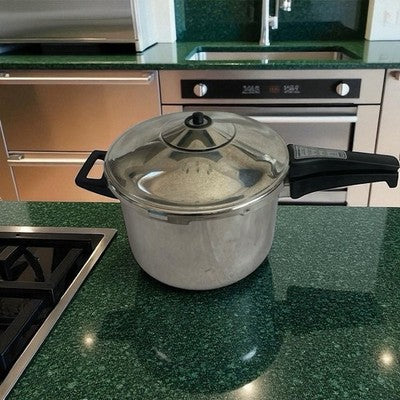 Vintage Kuhn Rikon Duromatic Stainless Steel Pressure Cooker Saucepan 5L VG