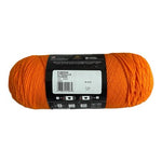 One Red Heart Super Saver PUMPKIN Acrylic Yarn 7 oz 4 Knit, Crochet
