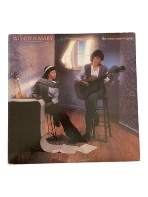 Wendy & Mary The Wind Came Singing Contemporary Christian Folk LP Sparrow NM