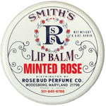 Rosebud Perfume Co Minted Rose Lip Balm Tin Tinted Gloss Moisturizing NIB