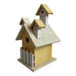 Wooden Bird House Nest Outdoor Garden Patio Decor Feeder Gift New Rustic