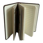 Angels Envy Bourbon Bronze Leather Journal Bartender Tasting Notebook New