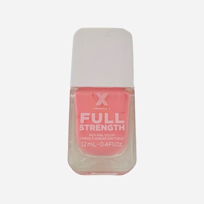 FORMULA X Full Strength PINK PROWESS Nail Polish Nail Lacquer 0.5 fl oz New