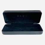 DKNY Black Hard Clamshell Eyeglasses Sunglasses Protective Case Good Plus
