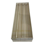 Vintage Bentony 10" Ivory Taper Candles Set of 8 Handcrafted NIB Box Wear