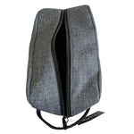 Redken Brews NYC Grooming Men's Travel Dopp Kit Toiletry Bag Grey Black NWT