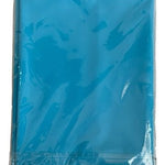 Bargain Buys Blue Vinyl Tablecloth with 4 Clamps 52x70" New Sealed