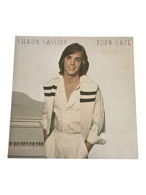 Shaun Cassidy Born Late Vinyl LP 1977 Warner Bros Records Teen Pop VG+ NM