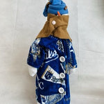 Rare Kansas City Royals Scarf Hat Snowman 32" Logo Velvet Robe Doll New