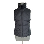Kenneth Cole Reaction Black Down Puffer Vest Women’s Medium Zip Front
