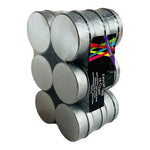 Brother Sister Design Studio Silver Round Favor Tins 18 Count Food Safe New