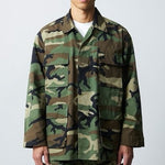 US Military M81 Woodland Camo BDU Field Jacket Size X-Large Regular 31" NWOT