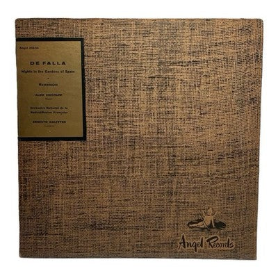 De Falla Nights In The Gardens Of Spain LP Angel 35134 Aldo Ciccolini VG