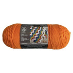 One Red Heart Super Saver PUMPKIN Acrylic Yarn 7 oz 4 Knit, Crochet