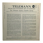 LP Georg Philipp Telemann  - Virtuoso Music For Recorder, Oboe And Harpsichord