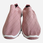 Women's Air Cushion Slip-On Orthopedic Walking Shoes Dusty Pink Mesh Size 9 New