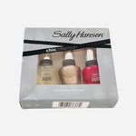 SALLY HANSEN 3x Complete Salon Manicure Nail Polish Set Chic Collection NIB