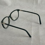 Laurel Italy M3708 Dark Green Eyeglasses Frame Barely Worn Excellent Condition