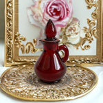 Vintage AVON Ruby Red Cruet Strawberry Jelly Perfumed Bubble Bath Foam