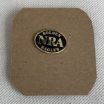 NRA Golden Eagles Pin National Rifle Association Vintage Very Good Condition