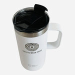 RTIC 16oz Stainless Steel Coffee Mug Crypto Week 2020 Intuit White New