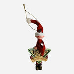 Kurt Adler "Middle Child Mom's Favorite" Elf Christmas Ornament 5" VG