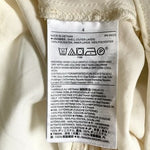 Banana Republic Ivory Tiered Ruffle Hem Tunic Dress Long Sleeve Button Size 4 VG