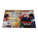 Awake Magazine Lot of 2 Jehovah's Witness 2002 Science Religion Bullying