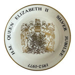 Queen Elizabeth Silver Jubilee Bone China England Royals Vintage Royal Worcester