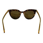 Prive Revaux The Kiki Tortoise Shell Brown Polarized Sunglasses Case Cloth