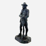 Vintage MONFORT Western Sculpture Native American Indian Figurine 10 Statue Rare