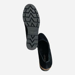 Vionic Willa Wedge Black Suede Platform Loafer Slip On Womens Sz 9.5 NWOB
